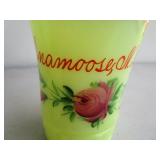 Antique Souvenir Custard Glass