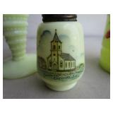 Antique Souvenir Custard Glass