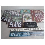 Metal Signs, Quotes