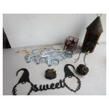 Metal Cars, Gnomes, Paperweight