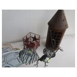 Metal Cars, Gnomes, Paperweight