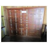 Antique Document Cabinet