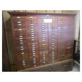 Antique Document Cabinet