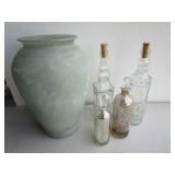 Vase, Bottles, Decanters