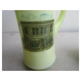 Antique Custard Glass & Ceramics