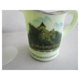 Antique Custard Glass & Ceramics