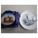 Antique Custard Glass & Ceramics
