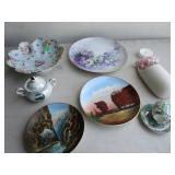 Souvenir Plates, Wall Pocket, Dragonware