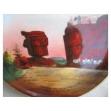 Souvenir Plates, Wall Pocket, Dragonware