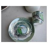 Souvenir Plates, Wall Pocket, Dragonware