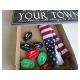 Coin Purses, Flag Banners