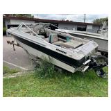 1985 17ft Larson Boat and Trailer
