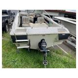 1985 17ft Larson Boat and Trailer
