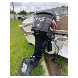 2005 Monark King Fisher 175 Aluminum Fishing Boat and Trailer