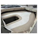 2005 Monark King Fisher 175 Aluminum Fishing Boat and Trailer