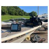2005 Monark King Fisher 175 Aluminum Fishing Boat and Trailer