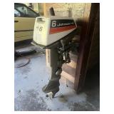 Johnson 6hp Kicker Motor