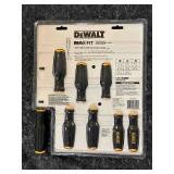 Brand New Dewalt Max Fit 8pc Screwdriver Set ($34 Retail)