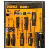Brand New Dewalt Max Fit 8pc Screwdriver Set ($34 Retail)