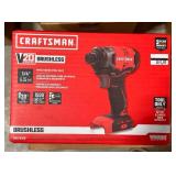 Brand New Craftsman 1/4" Brushless Impact Driver ($69 retail)