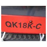 AGT Industrial QK18K-C Mini Excavator w/ Hydraulic Thumb & Side Swing Boom Kubota Diesel Engine