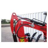 AGT Industrial QK18K-C Mini Excavator w/ Hydraulic Thumb & Side Swing Boom Kubota Diesel Engine