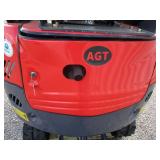 AGT Industrial QK18K-C Mini Excavator w/ Hydraulic Thumb & Side Swing Boom Kubota Diesel Engine