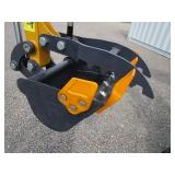 AGT Industrial DM12C Mini Excavator w/Hydraulic Thumb & Side Swing Boom
