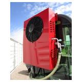 AGT Industrial QK18RXS-C Mini Excavator w/Hydraulic Thumb & Side Swing Boom, Enclosed Cab w/AC
