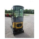 AGT Industrial H13R Mini Excavator w/Enclosed Cab