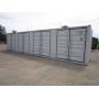 40' High Cube Multi Door Single Use Shipping Container