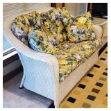 Lloyd Loom Wicker Love Seat