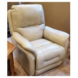 1 of 2 Ashley Furniture dual Power Leather Electric Recliner