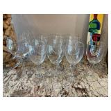 Wine Lot Glasses Rack and Decor