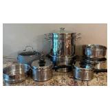 Stainless Steel Kitchen Pots and Pans Williams Sonoma