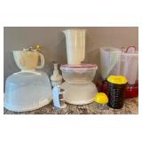 Large LOT of Storage Containers, Cake Carrier, Pie Carrier