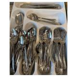 Eighty-Seven Piece Libby Flatware Set