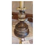 Two Matching Lamps w/Decor