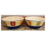 Pfaltzgraff Sedona Bowls and Nordic Ware Pan