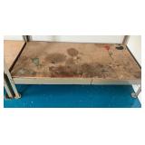 2 OF 3 Metal Workbench with Pegboard