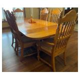 Cochrane Dining Room Table and Six Chairs