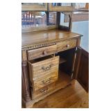 Petite Lighted Hutch