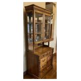 Petite Lighted Hutch