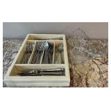 Lenox Flatware 66 piece Butlers Gourmet Pattern Lot