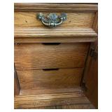 Cochrane Hutch Two Piece Lighted