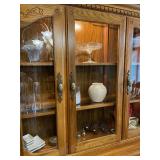 Cochrane Hutch Two Piece Lighted