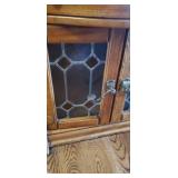 Pulaski Dry Sink Style Cabinet with Glass Doors