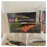 Fishing Tackle LOT - Rapala, Matzuo, DareDevle, 3 Plastic Organizers