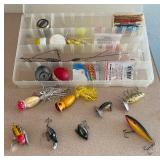 Vintage Fishing Tackle - Fred Arbogast, Heddon, Mel Tillis Stutterbug, Bazuka Hard 8