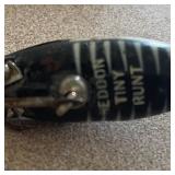 Vintage Fishing Tackle - Fred Arbogast, Heddon, Mel Tillis Stutterbug, Bazuka Hard 8